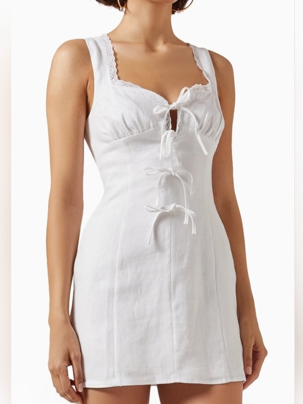 Reformation reia tie up dress size 6 - Picture 1 of 1